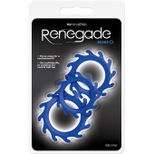 Набор из 3 синих эрекционных колец Renegade Gears - NS Novelties - в Петропавловске-Камчатском купить с доставкой
