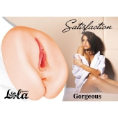 Мастурбатор с 2 тоннелями Satisfaction Gorgeous - Lola Games - в Петропавловске-Камчатском купить с доставкой