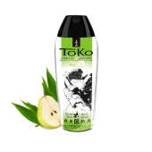 Интимный гель TOKO Pear   Exotic Green Tea с ароматом груши и зеленого чая - 165 мл. - Shunga - купить с доставкой в Петропавловске-Камчатском