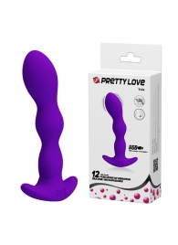 Фиолетовый анальный стимулятор простаты с вибрацией Yale - 14,5 см. - Baile - в Петропавловске-Камчатском купить с доставкой