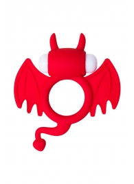 Красное эрекционное кольцо на пенис JOS COCKY DEVIL - JOS - в Петропавловске-Камчатском купить с доставкой