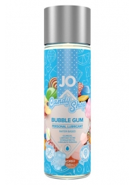 Смазка на водной основе Candy Shop Bubblegum с ароматом жвачки - 60 мл. - System JO - купить с доставкой в Петропавловске-Камчатском