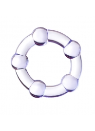 Фиолетовое эрекционное кольцо A-Toys - A-toys - в Петропавловске-Камчатском купить с доставкой