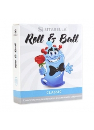 стимулирующий презерватив-насадка Roll   Ball Classic - Sitabella - купить с доставкой в Петропавловске-Камчатском