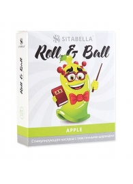 Стимулирующий презерватив-насадка Roll   Ball Apple - Sitabella - купить с доставкой в Петропавловске-Камчатском