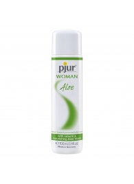 Лубрикант на водной основе pjur WOMAN Aloe - 100 мл. - Pjur - купить с доставкой в Петропавловске-Камчатском