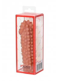 Телесная насадка на фаллос с бугорками KOKOS Extreme Sleeve 10 - 15,8 см. - KOKOS - в Петропавловске-Камчатском купить с доставкой