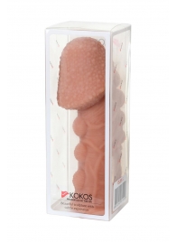 Насадка на фаллос с пузыриками, венками и ребристостью KOKOS Extreme Sleeve 09 - 12,7 см. - KOKOS - в Петропавловске-Камчатском купить с доставкой