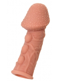 Насадка на фаллос с пузыриками, венками и ребристостью KOKOS Extreme Sleeve 09 - 12,7 см. - KOKOS - в Петропавловске-Камчатском купить с доставкой