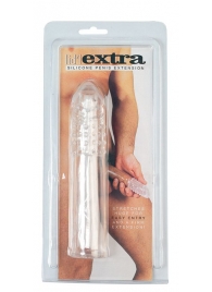 Насадка-удлинитель из прозрачного силикона LIDL EXTRA SILICONE PENIS EXTENSION - Seven Creations - в Петропавловске-Камчатском купить с доставкой