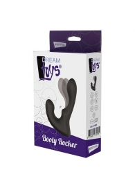 Чёрный массажер простаты с 2 моторами BOOTY ROCKER - Dream Toys - в Петропавловске-Камчатском купить с доставкой