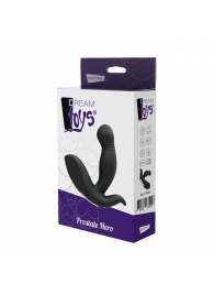 Черный вибромассажер простаты PROSTATE HERO - Dream Toys - в Петропавловске-Камчатском купить с доставкой