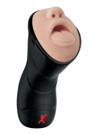 Мастурбатор-ротик Deep Throat Vibrating Stroker - Pipedream - в Петропавловске-Камчатском купить с доставкой
