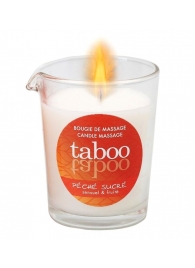 Массажное аромамасло с афродизиаками для женщин RUF Taboo Peche sucre - 60 гр. - RUF - купить с доставкой в Петропавловске-Камчатском