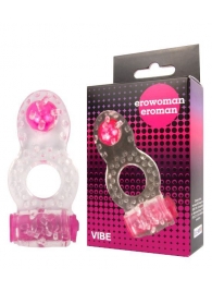 Прозрачное эрекционное кольцо Erowoman-Eroman - Erowoman-Eroman - в Петропавловске-Камчатском купить с доставкой