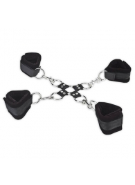 Комплект для сковывания из 5 предметов - Lux Fetish - купить с доставкой в Петропавловске-Камчатском