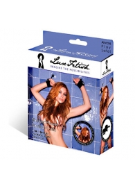 Наручники с присосками Sexy Suction - Lux Fetish - купить с доставкой в Петропавловске-Камчатском