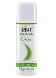 Лубрикант на водной основе pjur WOMAN Aloe - 30 мл. - Pjur - купить с доставкой в Петропавловске-Камчатском