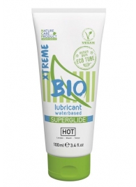 Интимный увлажняющий гель BIO SuperGlide Xtreme - 100 мл. - HOT - купить с доставкой в Петропавловске-Камчатском