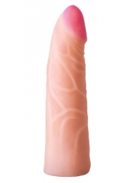 Фаллическая насадка на трусики харнесс - 17,5 см. - LOVETOY (А-Полимер) - купить с доставкой в Петропавловске-Камчатском