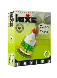 Презерватив LUXE Maxima  Сигара Хуана  - 1 шт. - Luxe - купить с доставкой в Петропавловске-Камчатском