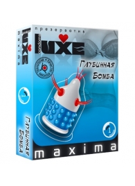 Презерватив LUXE Maxima  Глубинная бомба  - 1 шт. - Luxe - купить с доставкой в Петропавловске-Камчатском