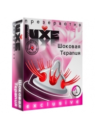 Презерватив LUXE Exclusive  Шоковая Терапия  - 1 шт. - Luxe - купить с доставкой в Петропавловске-Камчатском