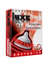 Презерватив LUXE  Exclusive   Красный Камикадзе  - 1 шт. - Luxe - купить с доставкой в Петропавловске-Камчатском