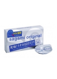 Ультратонкие презервативы Sagami Original QUICK - 6 шт. - Sagami - купить с доставкой в Петропавловске-Камчатском