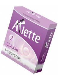 Классические презервативы Arlette Classic - 3 шт. - Arlette - купить с доставкой в Петропавловске-Камчатском