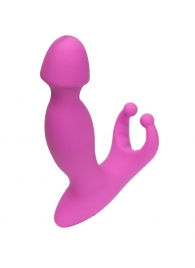 Розовый стимулятор простаты с усиками - 15 см. - 4sexdreaM - в Петропавловске-Камчатском купить с доставкой