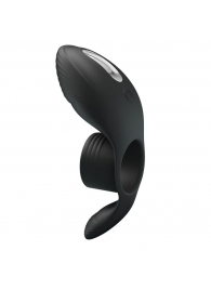 Черное кольцо на пенис с вибрацией Vibration Penis Sleeve - Baile - в Петропавловске-Камчатском купить с доставкой