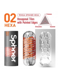 Мастурбатор SPINNER Hexa - Tenga - в Петропавловске-Камчатском купить с доставкой
