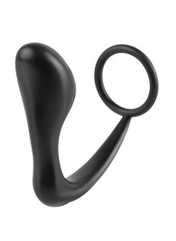 Эрекционное кольцо с анальной пробкой Ass-Gasm Cockring Plug - Pipedream - в Петропавловске-Камчатском купить с доставкой