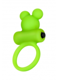 Зеленое виброкольцо на пенис A-Toys - A-toys - в Петропавловске-Камчатском купить с доставкой