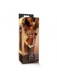 Коричневый мастурбатор-ротик Heather - Blush Novelties - в Петропавловске-Камчатском купить с доставкой