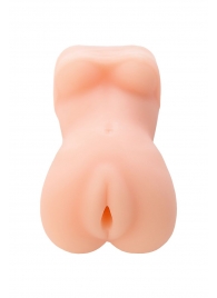 Телесный мастурбатор в виде женской фигурки - Toyfa Basic - в Петропавловске-Камчатском купить с доставкой