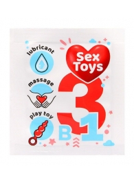 Гель-лубрикант на водной основе Sex Toys - 4 гр. - Биоритм - купить с доставкой в Петропавловске-Камчатском