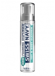 Очищающая пенка для игрушек и тела Swiss Navy Toy   Body Cleaner Foamer - 207 мл. - Swiss navy - купить с доставкой в Петропавловске-Камчатском