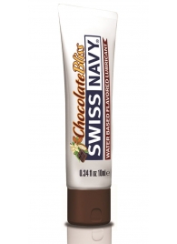 Лубрикант с ароматом шоколада Swiss Navy Chocolate Bliss Lube - 10 мл. - Swiss navy - купить с доставкой в Петропавловске-Камчатском