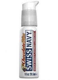 Лубрикант с ароматом шоколада Swiss Navy Chocolate Bliss Lube - 29,5 мл. - Swiss navy - купить с доставкой в Петропавловске-Камчатском
