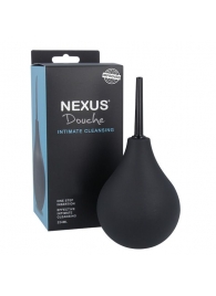 Черный анальный душ с обратным клапаном Non Return Valve Anal Douche - Nexus Range - купить с доставкой в Петропавловске-Камчатском