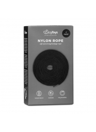 Черная веревка для бондажа Easytoys Bondage Rope - 5 м. - Easy toys - купить с доставкой в Петропавловске-Камчатском