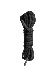 Черная веревка для бондажа Easytoys Bondage Rope - 5 м. - Easy toys - купить с доставкой в Петропавловске-Камчатском