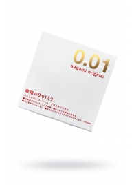 Супертонкий презерватив Sagami Original 0.01 - 1 шт. - Sagami - купить с доставкой в Петропавловске-Камчатском