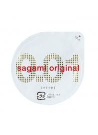 Супертонкий презерватив Sagami Original 0.01 - 1 шт. - Sagami - купить с доставкой в Петропавловске-Камчатском