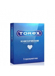 Гладкие презервативы Torex  Классические  - 3 шт. - Torex - купить с доставкой в Петропавловске-Камчатском