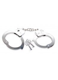 Металлические наручники Beginner s Metal Cuffs - Pipedream - купить с доставкой в Петропавловске-Камчатском