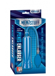 Синяя вакуумная помпа MENZSTUFF PENIS ENLARGER - Dream Toys - в Петропавловске-Камчатском купить с доставкой