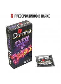 Ароматизированные презервативы DOMINO  Фруктовый слот  - 6 шт. - Domino - купить с доставкой в Петропавловске-Камчатском